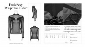 Punk Sexy Persp Punk Rave WT-576TCF/BK -  