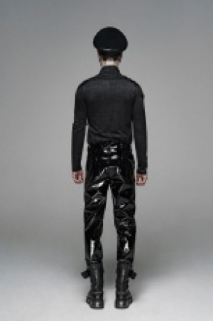  Military Style T-shirt Punk Rave WT-579TCM/BK -  