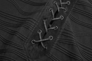  Dark Irregular Hoddie Punk Rave WT-580WYM/BK -  