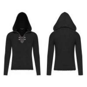 Steam Punk Hoddie Punk Rave WT-582TCM/BK-BN -  