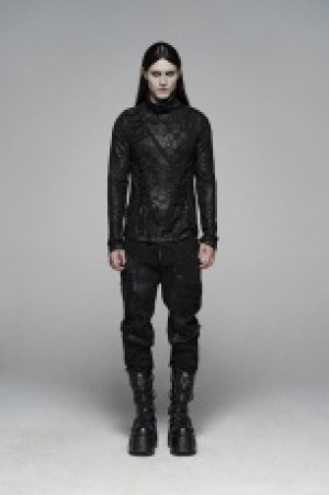  Dark Punk Turtleneck T-shirt Punk Rave WT-583TCM/BK -  