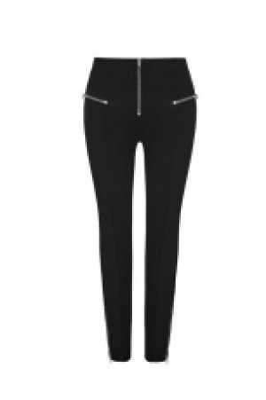  PUNK Metal Zipper Ankle-length Pants Punk Rave OPK-137XCF/BK -  