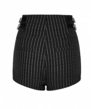  PUNK High Waist Slimming Short Pants -  3