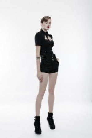  PUNK High Waist Slimming Short Pants -  6