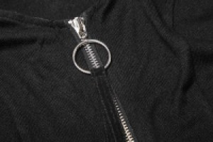  V Collar Sexy Woolen Dress /   -  7