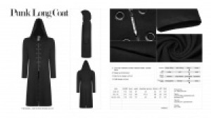  Punk Long Coat -  8