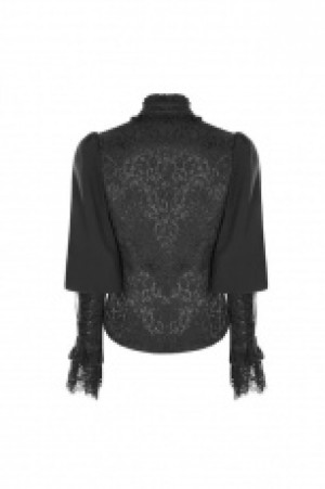 Gothic Jacquard Shirt -  3
