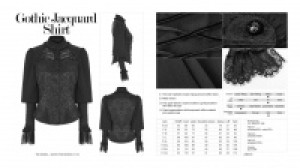  Gothic Jacquard Shirt -  8