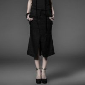  Classical Skirt With Mesh & Lace Splicing -  5
