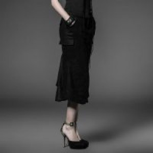  Classical Skirt With Mesh & Lace Splicing -  6