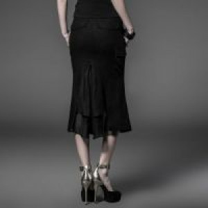  Classical Skirt With Mesh & Lace Splicing -  7