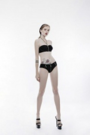  () Personality punk swimsuit Punk Rave WS-250QTF/BK -  