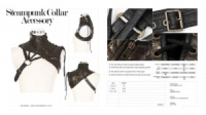  Steampunk Collar Accessory Punk Rave WS-260LHF/CO -  
