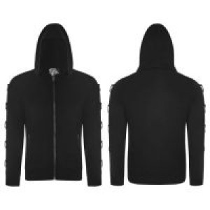 PUNK Cardigan Sweater Punk Rave WY-865ZDM/BK -  