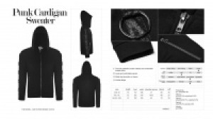  PUNK Cardigan Sweater -  8