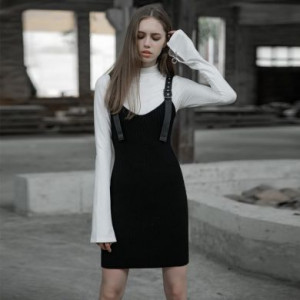  Wool Sling Dress Punk Rave OPQ-451LQF/BK -  