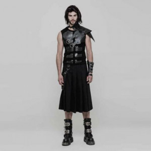  PUNK Half Skirt Punk Rave WQ-362BQM/BK -  