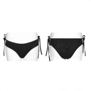  Gothic Swimwear Punk Rave WS-249QTF/BK -  