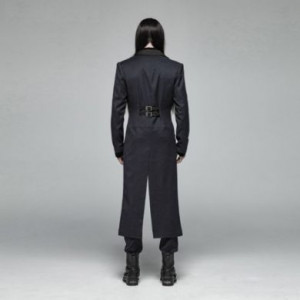  Gentleman Punk Mid-length Coat /   -  3