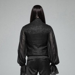  Victorian Jacquard Vest -  3