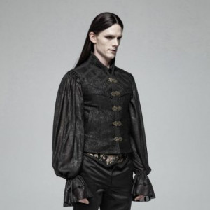  Victorian Jacquard Vest -  2
