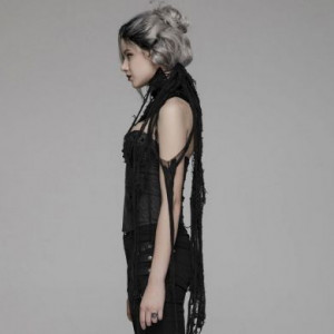  Gothic Scarf Punk Rave WS-308LHF/BK -  