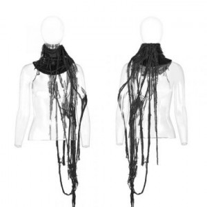  Gothic Scarf Punk Rave WS-308LHF/BK -  