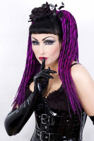  -    Hair Pieces MULTI MIX - Dark Pink - 