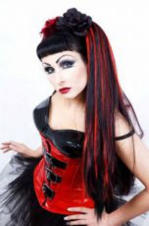     Electra Straight Pieces - Black / Red Headrazor Electra Straight Pieces - Black / Red -  