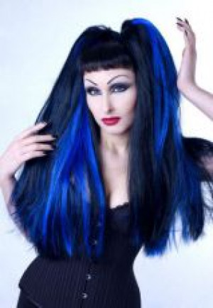     Electra Straight Pieces - Black / Blue Headrazor Electra Straight Pieces - Black / Blue -  