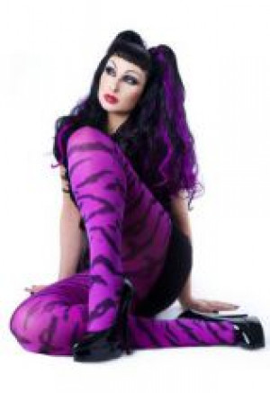     Wavy Hair Pieces - Black/pink wavy Headrazor Wavy Hair Pieces - Black/pink wavy -  