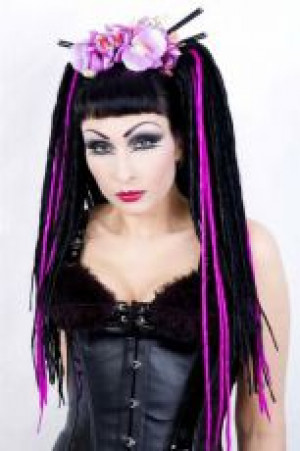  -    Vicious locks: Black/ Dark Pink Headrazor Vicious locks: Black/ Dark Pink -  