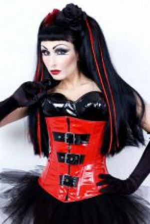    Hair Pieces PHOENIX - Black/Red Headrazor Hair Pieces PHOENIX - Black/Red -  