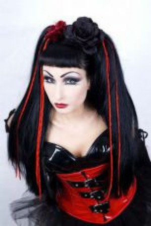    Hair Pieces PHOENIX - Black/Red Headrazor Hair Pieces PHOENIX - Black/Red -  
