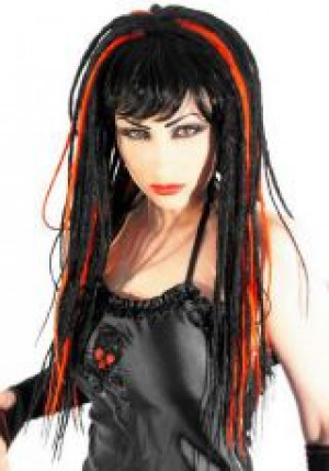    Dread Wigs - Black/Red Headrazor Dread Wigs - Black/Red -  