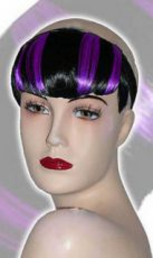  Fringes - Black/Purple Headrazor Fringes - Black/Purple -  