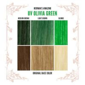 Светло зеленая краска для волос Herman's Amazing Olivia Green Hermans Amazing Olivia Green - маленькая картинка