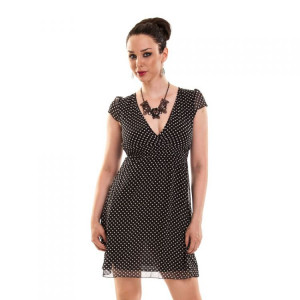  JUSTINE DRESS LADIES BLACK - 