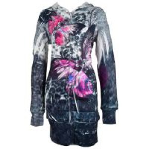  SYRENE LONG HOOD LADIES BLK/PUR Innocent Lifestyle H-SLONG-BPU -  