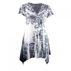  SMOCK DRESS LADIES WHITE Innocent Lifestyle D-SMOCKOT-W -  