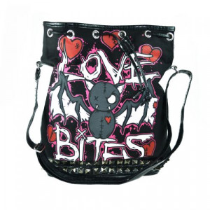  LOVE BITES BAG LADIES BLACK - 