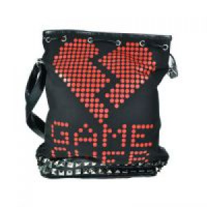  LEGEND BAG LADIES BLACK/RED Evil Clothing 3033 -  