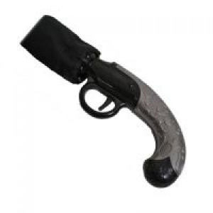  COMPACT PISTOL UMBRELLA BLACK Evil Clothing COMPACT PISTOL UMBRELLA BLACK -  