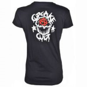  ZOMBIE HEARTS T LADIES BLACK Evil Clothing ZOMBIE HEARTS T LADIES BLACK -  