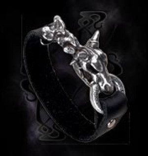  Alchemy Gothic Runering - Dragon Strap - 