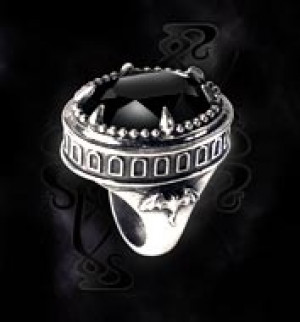  Black Hemlock Poison Ring - 