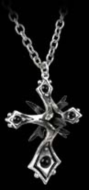   Caltrop Cross (Pendant) - 