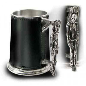   Turpin's Gallows Leather Tankard - 