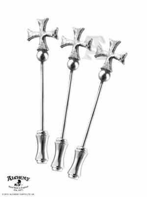  Templar Cross Dress Pins - 