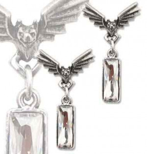  Chrysler Bat Crystal Studs (Pair) - 